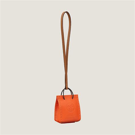 hermes birkin charm|hermes orange bag charm.